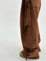 [FAST SHIPPING❤] SIDE PINTUCK PLEATED RIBBON PANTS - 10 COLOR♥
