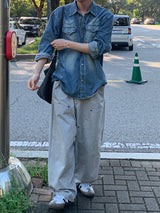 Stウェストンブラッシュデニムシャツ