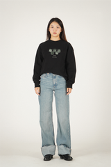 ファイブパターンスウェット - Black(UNISEX)