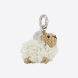 Sheep Knit Keyring (Handmade)