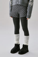 Jacquard Short Pants [Black]