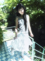 FLOWER BEAD JELLY SHOES