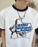 Aven Texas Ringer Short Sleeve Tee