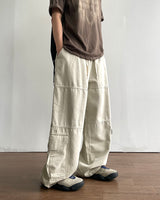 Low Cargo Balloon Pants