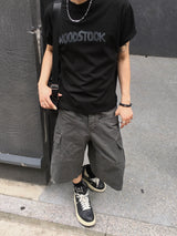 ストックセミクロップ ショートスリーブTシャツ4C