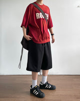 Folding Printed Short Sleeve Tee