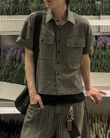 Morin Double Crop Check Shirt