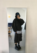 POCKET SUEDE BLOUSON