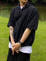 Future Nylon String Short Sleeve Anorak 3C