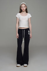 Soft Club signature top, Ivory