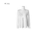 Meon Lace V-Neck Flare T-Shirt