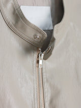 Bella Biker Leather Jacket (2color)