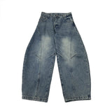 Frost Curve Wide Denim