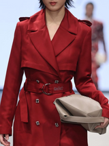 Red Belt Coat