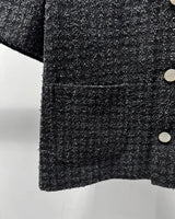 CR Monique Denim Tweed Half Jacket (2 colors)