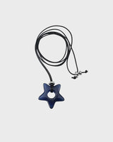  [STAR] Loppy necklace (Navy) 