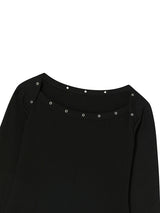 ボレロ ロング スリーブ ブラック