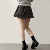 Lipo Pintuck Belt Set Banding Miniskirt