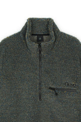 Sherpa Half-zip, teal