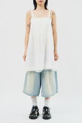 Split Bermuda Denim (3color)