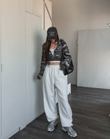 Lower Brushed Wide Jogger Pants