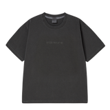 25SS シンプルロゴピグメントショートスリーブTシャツ チャコール