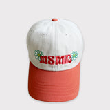 Flower logo cap Orange
