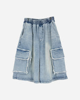 Indie Bermuda Cargo Denim Pants