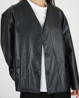Dojagi leather jacket - Black