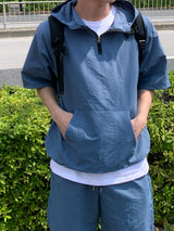 Terry Anorak Nylon Hooded Setup