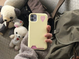"いちごいちえ" カードポケットケース - イエロー
