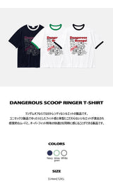 DANGEROUS SCOOP RINGER T-SHIRT (3color)