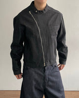 Tooth Crop Denim Jacket