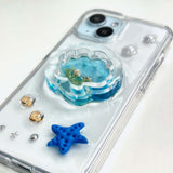 アクアポケットレジンiPhoneケース