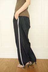  Side line track pants (navy)