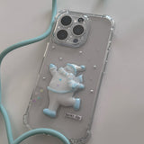 [made]happy snowy day ver resin phone case 