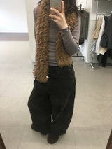 Movi Fluffy Fine Wool Muffler (4 Colors)