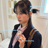 [MADE] Brush Girl ID Card Necklace (Pigtail)