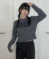 LAMBSWOOL JACQUARD ROUND KNIT