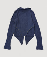 4WAY BUTTON KNIT SHIRT