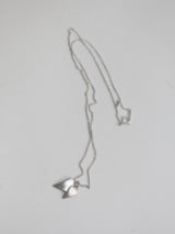 【MADE】 double heart necklace (50cm)