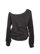 Off-Shoulder Sweatshirt
