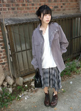 26FW★ [BAONHAUS] Muon Shirring Ribbon Blouse