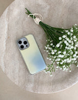 [MADE]レモンソーダ シルバー エポキシ iPhoneケース