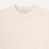 Number Patch Round Knit