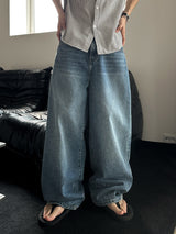 Rael Washed Wide Denim Pants
