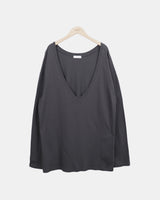 ヒューマディープVネック長袖Tシャツ