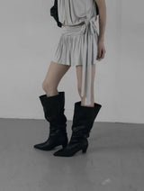 Whiz Shirring Skirt