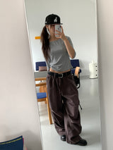 ボートネックミッドスリーブTシャツ (4C)