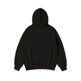 25FW ダブルレイヤーロゴフーディー ブラック